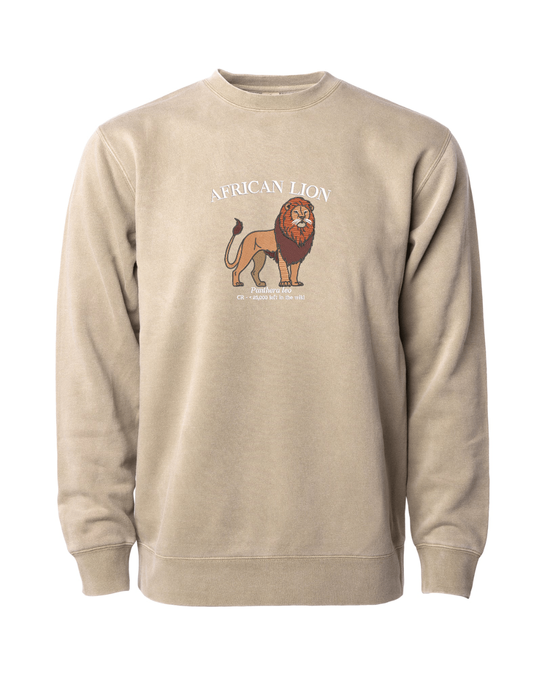 (PREORDER) African Lion Sweatshirt - Fauna & Co