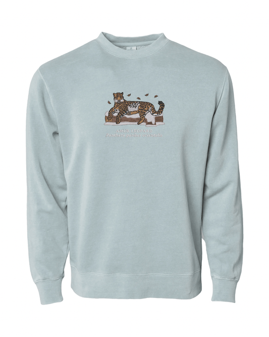 (PREORDER) Amur Leopard Sweatshirt - Fauna & Co
