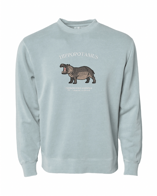 (PREORDER) Hippopotamus Sweatshirt - Fauna & Co